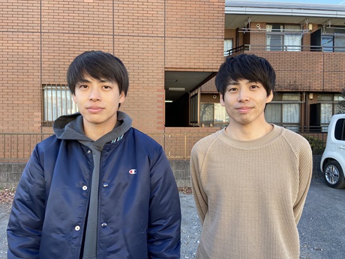 宇野慎太郎さんの双子の弟さんとの写真